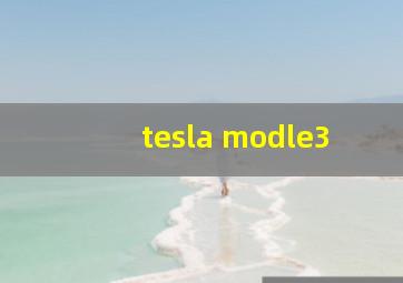 tesla modle3